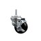 Service Caster 3 Inch Soft Rubber Wheel Swivel 34 Inch Threaded Stem Caster with Brake SCC SCC-TS20S314-SRS-TLB-34212 - alternate 1